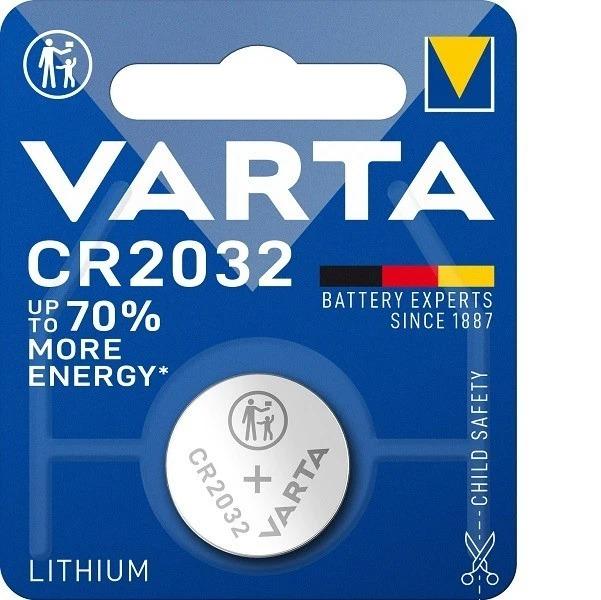 ელემენტი Coin Cell Lithium CR2032 VARTA
