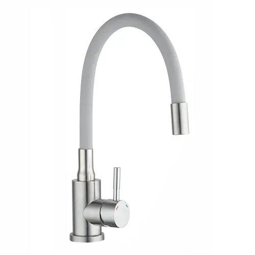 KETTLER-95748 KT3047SG-9 სამზარეულოს შემრევი სილიკონის ცხვირით ნაცრისფერი Alessia 304