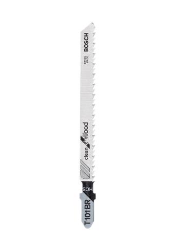 BOSCH 1 PCS JIGSAW BLADES T 101 BR, HCS