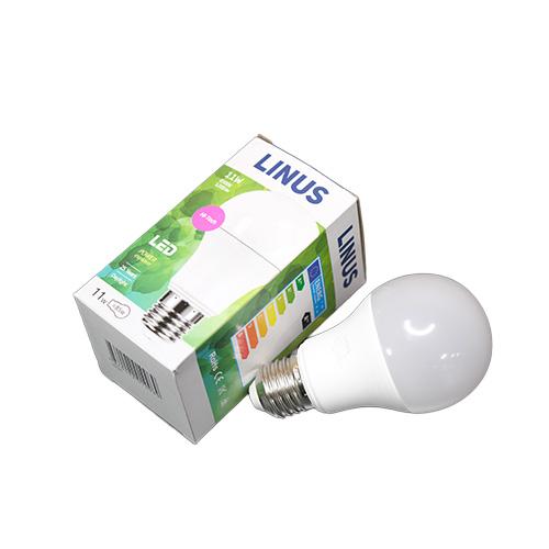 Lin41-0969 LED ნათურა სტანდარტული 11W E27 6500K LINUS