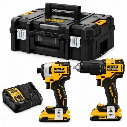 Dewalt DCK2062D2T-QW ელ.ხრახნმჭერის  ნაკრები 2ც-იანი XR 18V