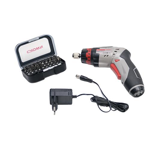CT22024 MC - ელ. სახრახნისი 3.6V საცვლელი პირებით CROWN