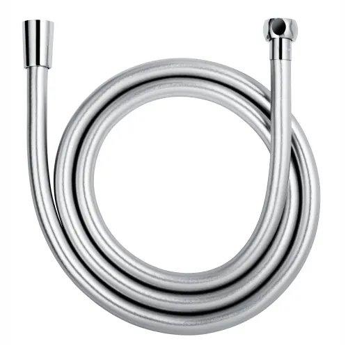 KETTLER-62895 საშხაპე რეზინის მილი PVC, FULL BRASS, 1500/2000mm CP