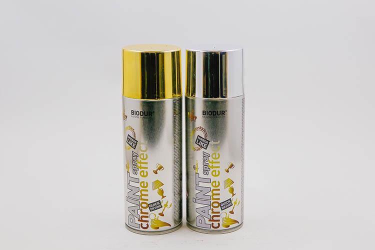 ქრომი ვერცხლისფერი 400 ml სპრეი BIODUR