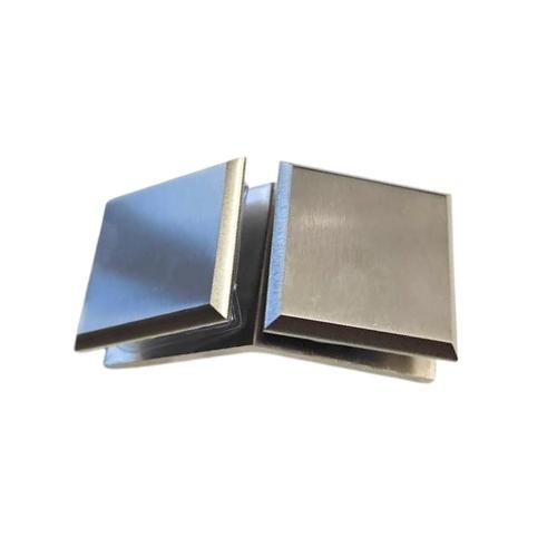 შუშის კაბინის აქსესუარები - C477 მინის შემაერთებელი 135* (ინოქსირებული)