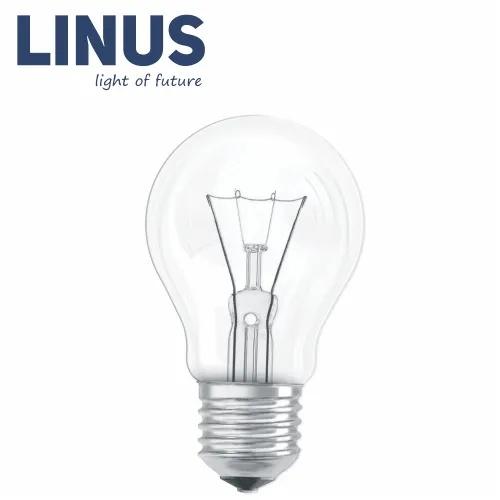 Lin3-4210 ნათურა ვარვარა PS55 220V 60W E27 Clear LINUS