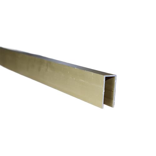 ალუმინის საგულე პროფილი 30 x 10 x 30 მმ / ოქროსფერი