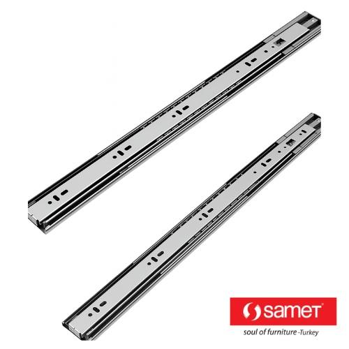 უჯრის მიმმართველი 43 x 450 მმ - ტელესკოპური / SAMET 00785