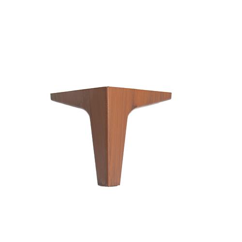 Döşemeli mobilya ayağı - ZAMBAK / 15 cm / PVC / ceviz