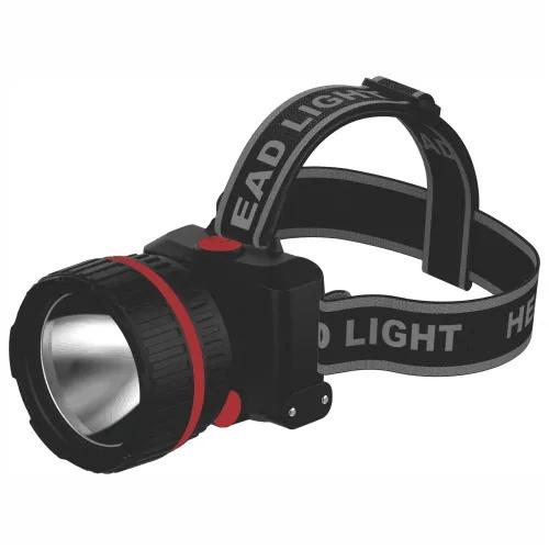 LEDEX-23115 ფანარი თავზე დასამაგრებელი 5W LED 35hrs