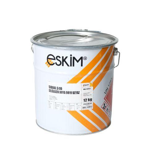 საღებავი Eskim Cellulozik Paint (9019) თეთრი 12კგ.
