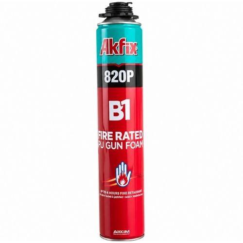 პოლიურეთანის ქაფი თოფის ცეცხლგამძლე 750 ML (FA025) AKFIX